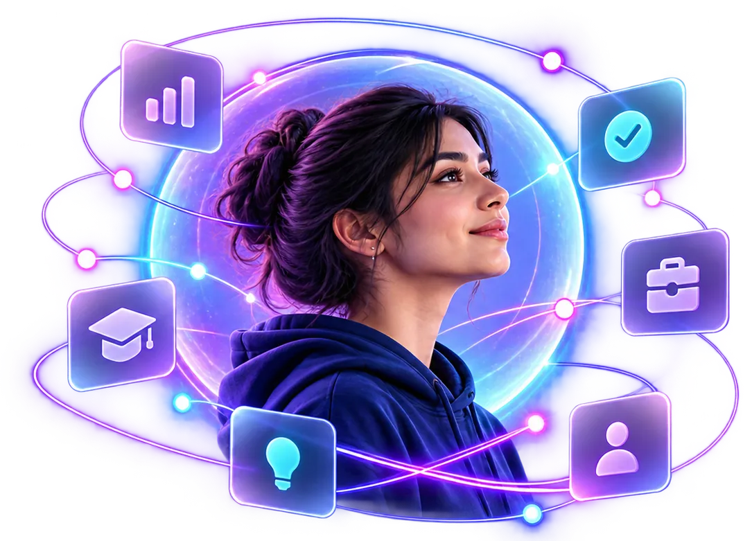 A living profile of skills, projects, assessments, and experience